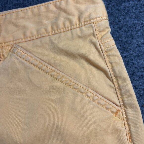Vintage GAP Jeans Orange Cream Denim Mini Skirt – Size 6 - Picture 12 of 15